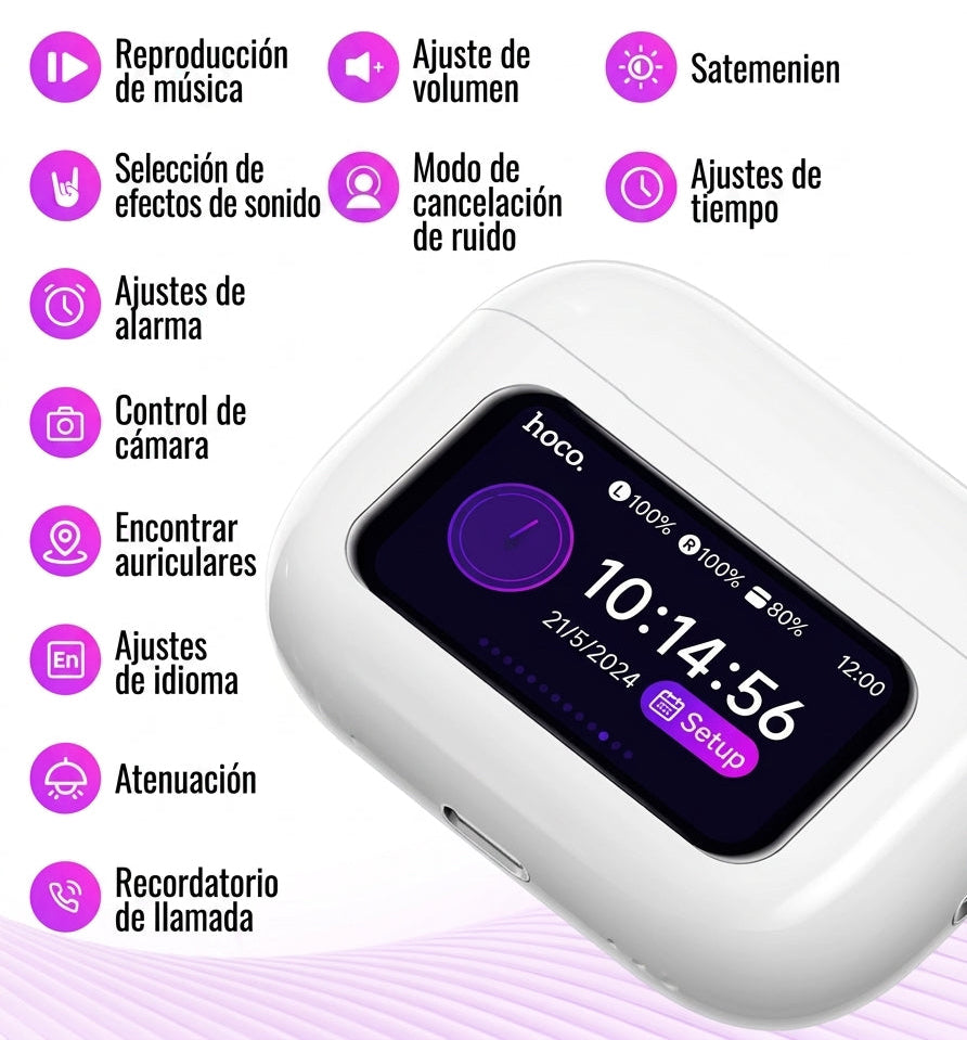 Audifonos con Pantalla 9pro